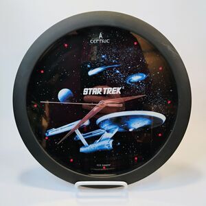 Vintage Star Trek The Original Series Enterprise 11” Centric Wall Clock 1992